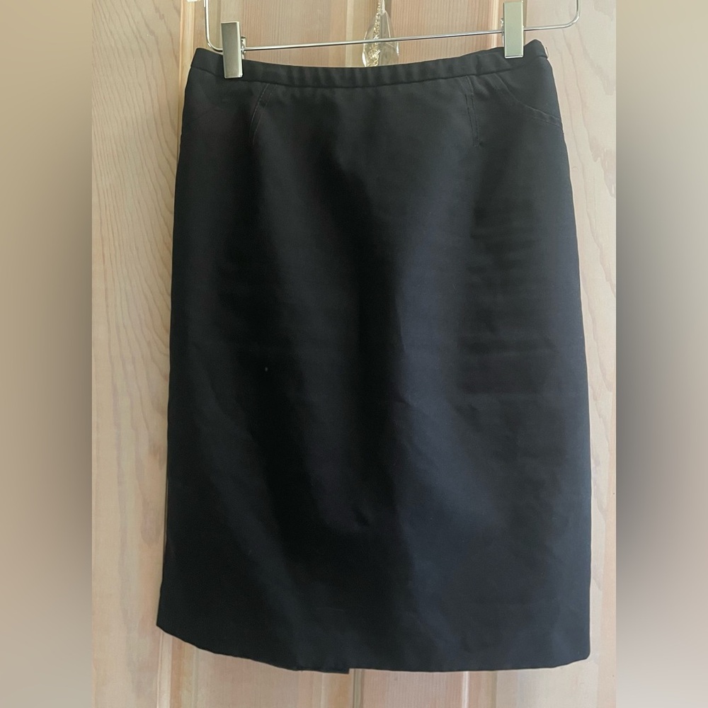 New York & Company Black Pencil Skirt Knee-Length Work